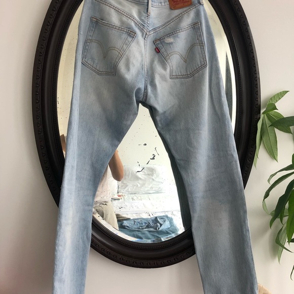 Levi’s 501  jeans good condition w26 L 34 - Picture 2 of 6